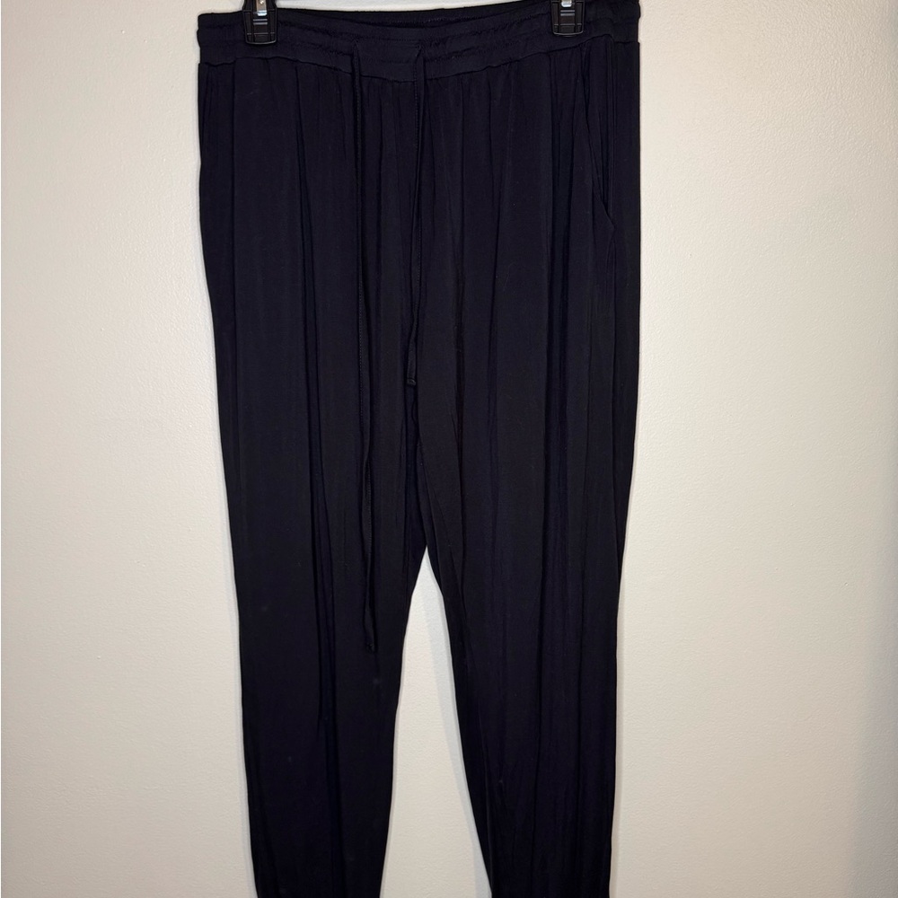 Beyond Yoga Black Pull-On Lounge Pants Size XL